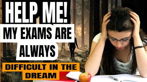 The Ease of Exams: A Dream Interpretation